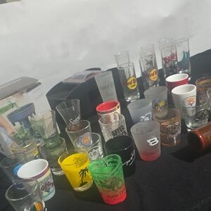 Colorful Shot Glass Collection